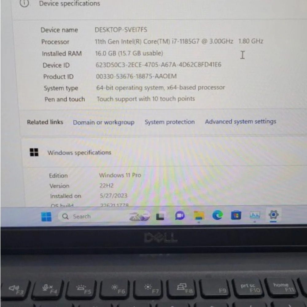 Dell Laptop HP 7320 (NEW)